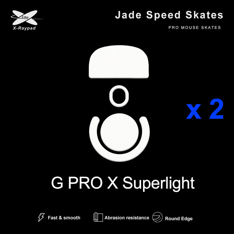 Xraypad Jade Skates For Logitech G Pro X Superlight