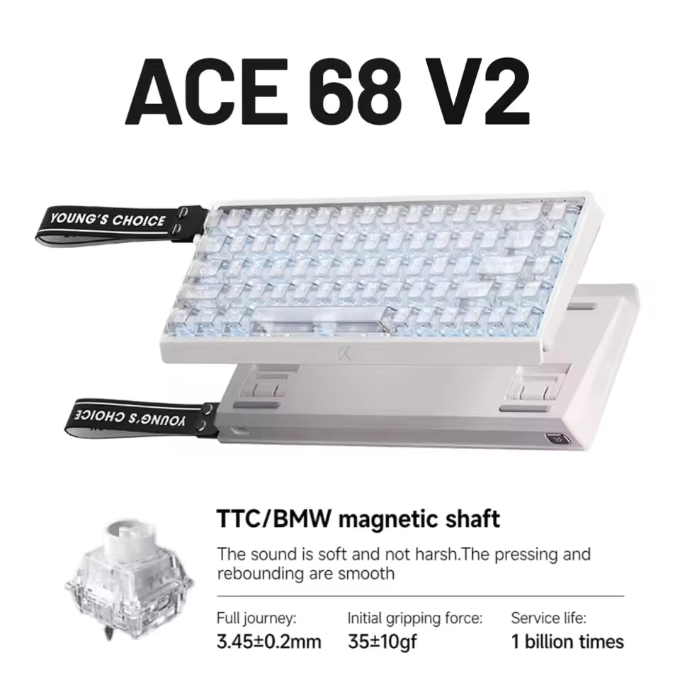 MCHOSE ACE68 V2 Ultra Competitive Edition Hall Effect Keyboard