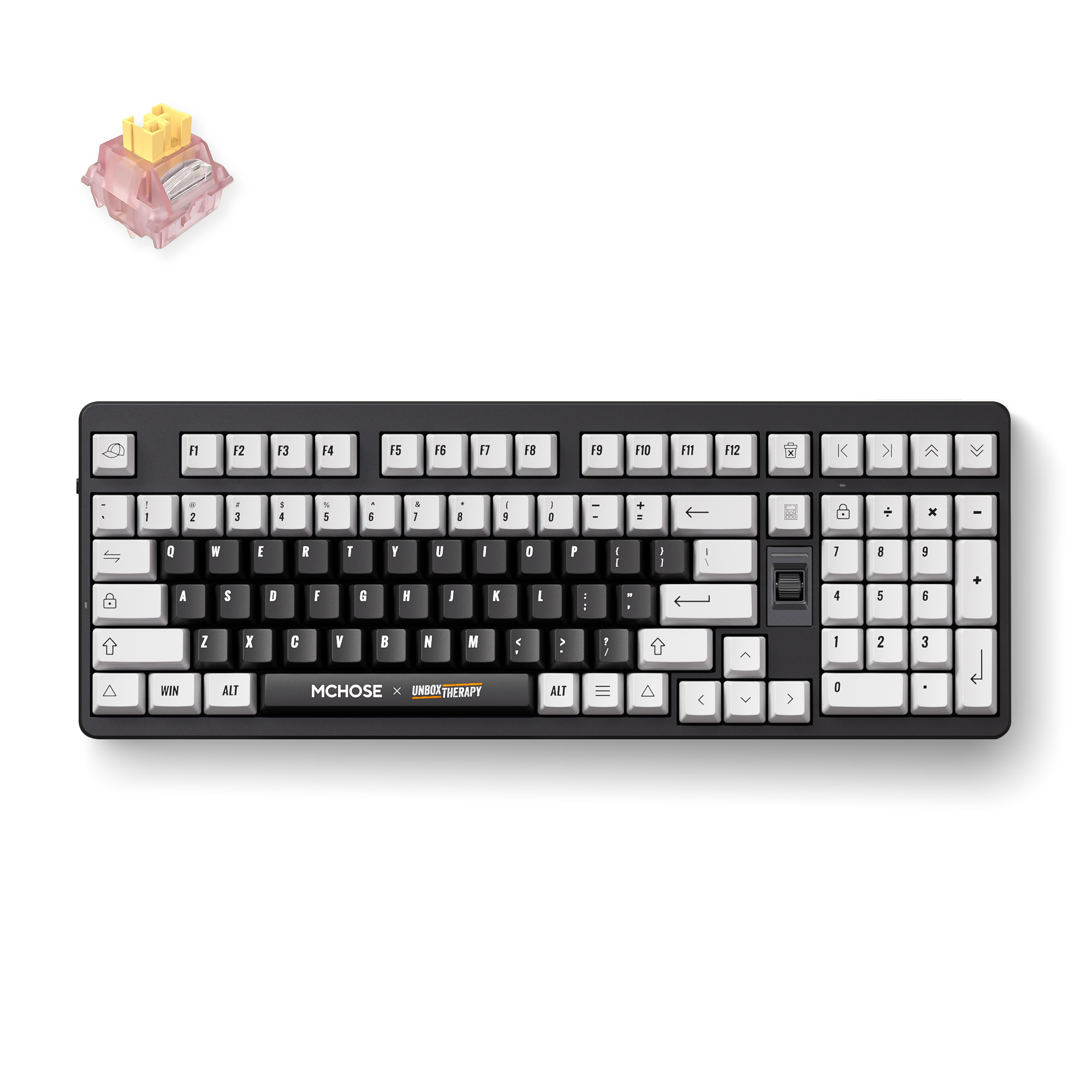 MCHOSE x Unbox Therapy - UT98 Mechanical Keyboard – NMPC INDIA