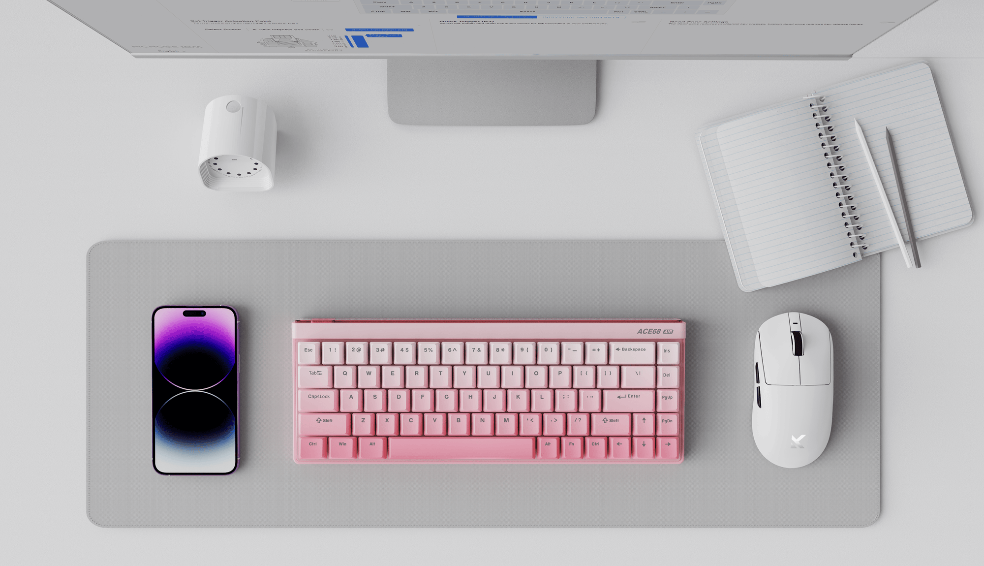 MCHOSE Ace 68 Air magnetic switch gaming keyboard with 0.1ms latency – NMPC India