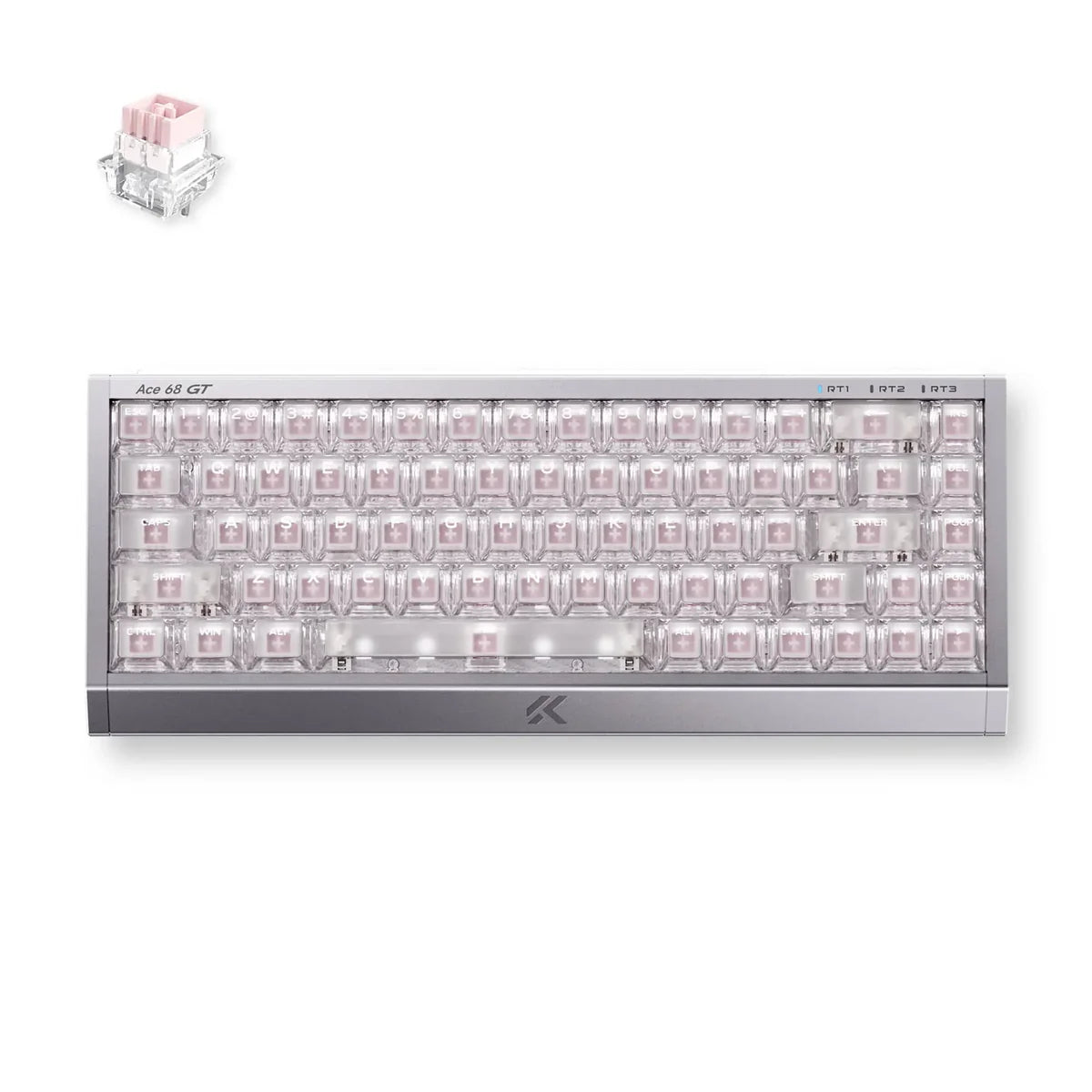 MCHOSE Ace 68 GT Full-aluminum Esports Hall Effect Keyboard