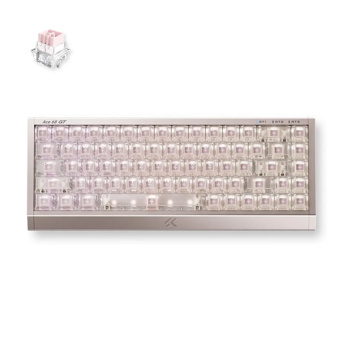 MCHOSE Ace 68 GT Full-aluminum Esports Hall Effect Keyboard