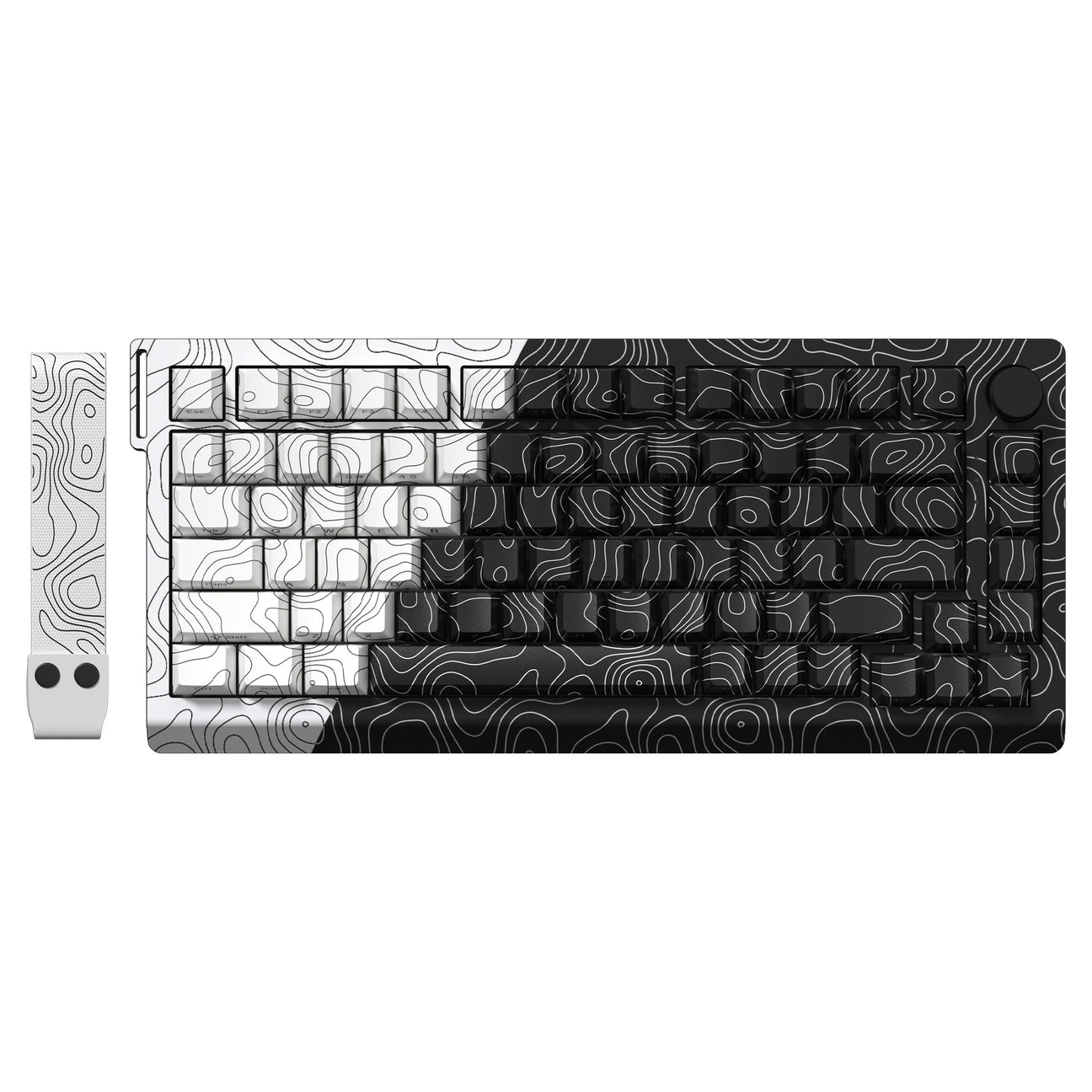 WOMIER Q75 75% VIA SUPPORT GASKET MOUNTED WIRELESS KEYBOARD WITH KNOB