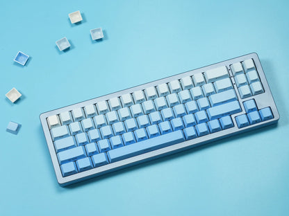 Womier Gradient Series 136-Key Shine-Through Cherry Profile Double-Shot PBT Keycap