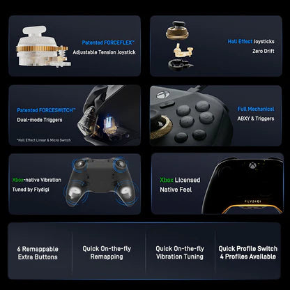 Flydigi Vader 5S Wired Controller for XBOX