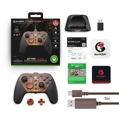 GameSir G7 Pro Dragon's Dogma 2 Edition | Tri-Mode Xbox Wired, PC & Mobile Wireless Controller