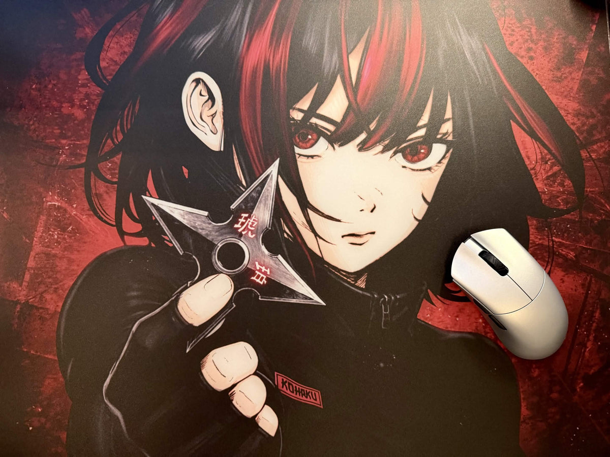 Kohaku By tekkusai Gaming Glasspad