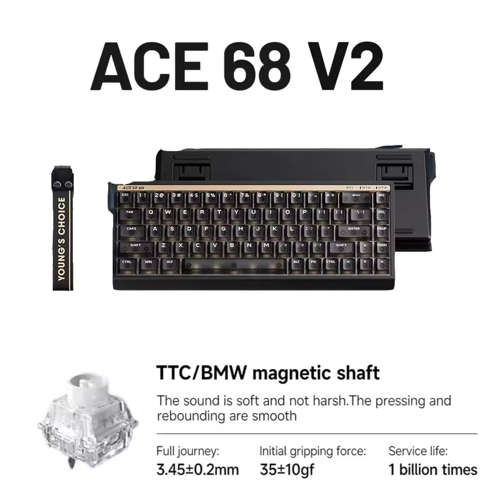 MCHOSE ACE68 V2 Ultra Competitive Edition Hall Effect Keyboard