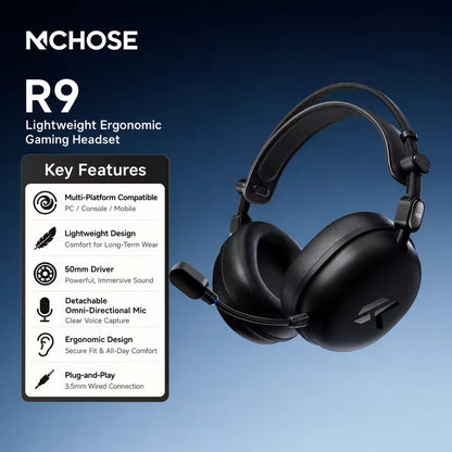 Mchose R9 Lightweight Wireless Gaming Headset