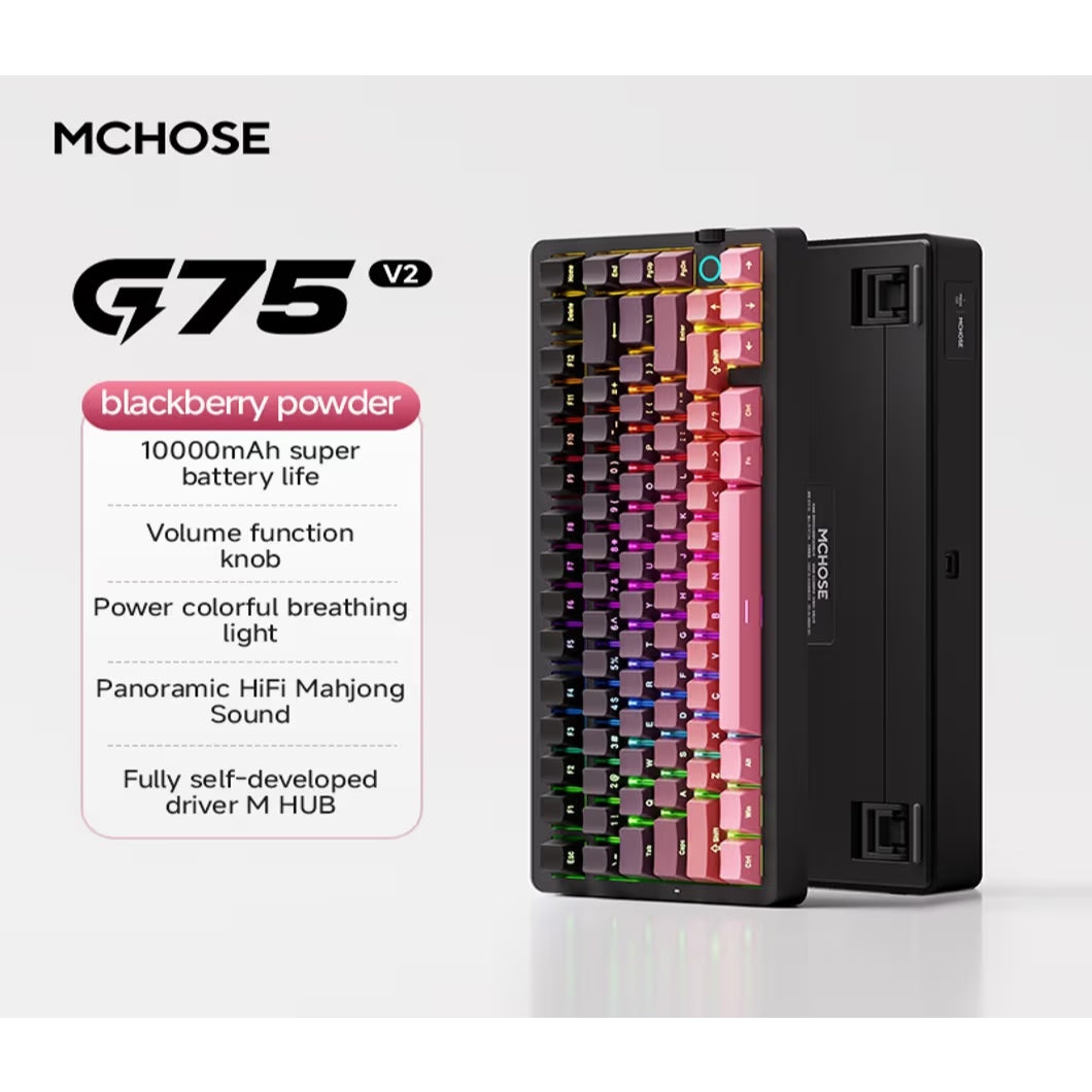 MCHOSE G75 V2 Wireless Mechanical Keyboard