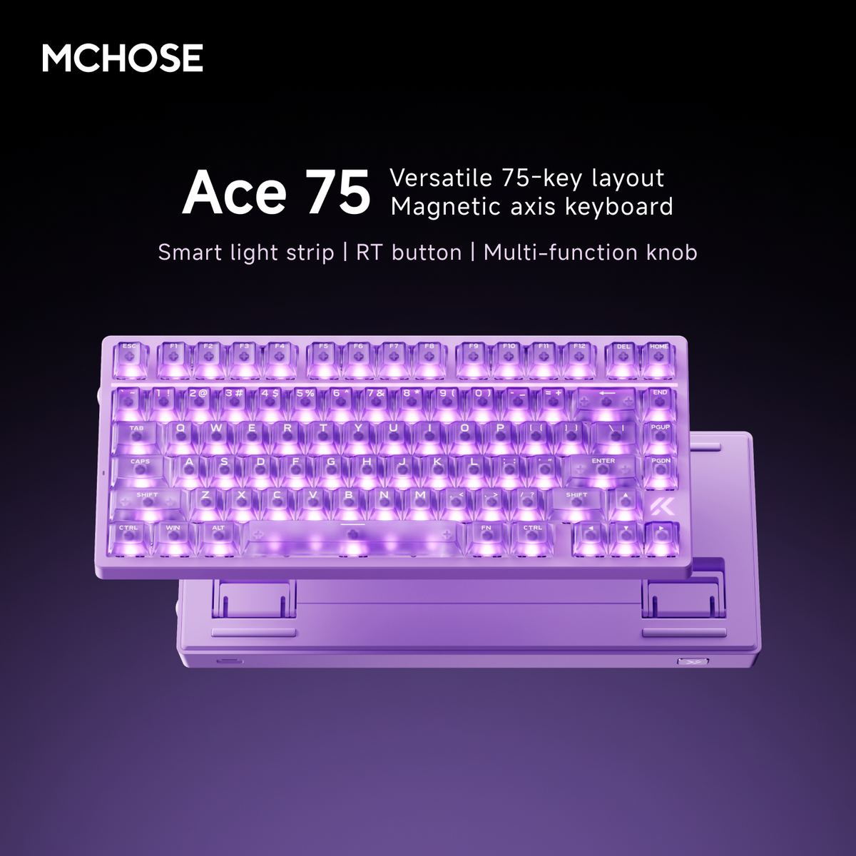 MCHOSE ACE 75 Hall Effect Gaming Keyboard