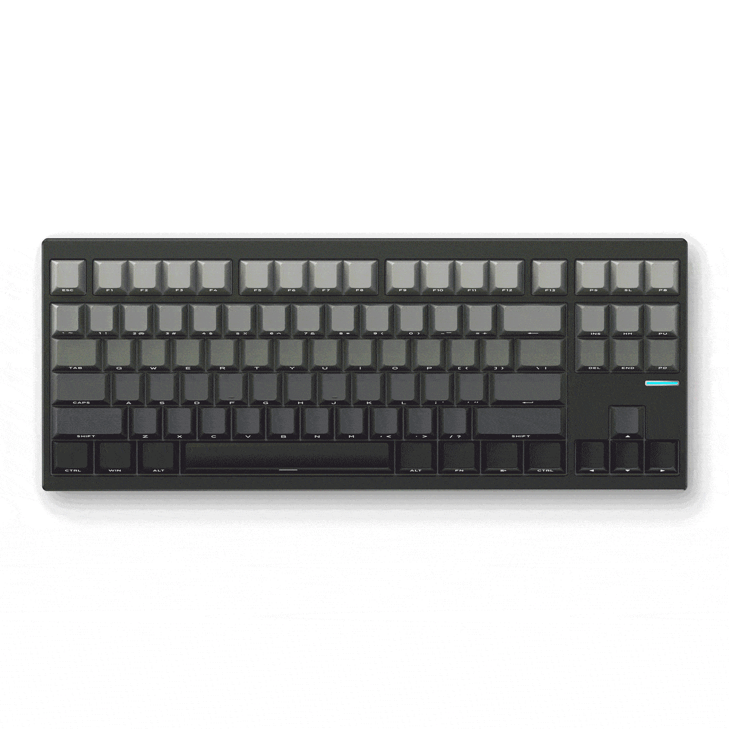 Buy MCHOSE GX87S 80% TKL Gaming Keyboard with KTT Mist Blue Switches – NMPC India
