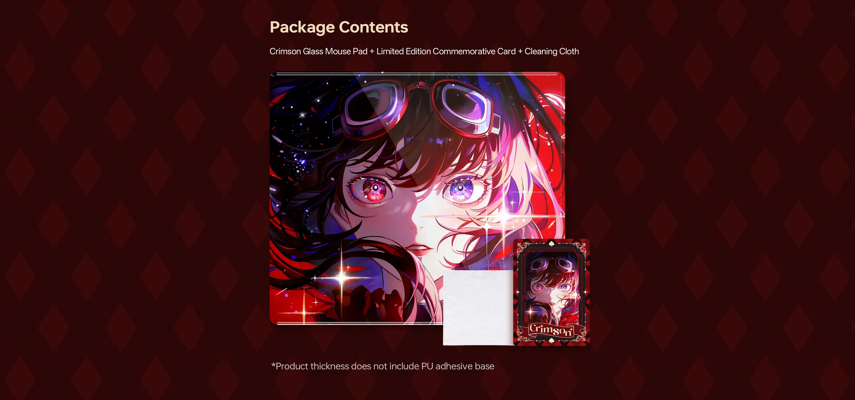 ATK Tempered Glass Mouse Pad - Crimson Limited Edition – NMPC INDIA ATK Tempered Glass Mouse Pad - Crimson Limited Edition – NMPC INDIA