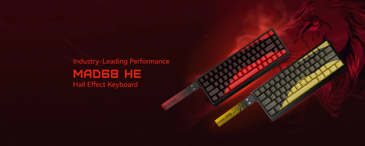 Mad68 Driver MADLIONS MAD68 HE Hall Effect Keyboard – NMPC INDIA