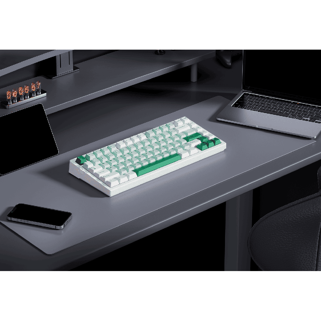 MCHOSE G75 Pro Tri-Mode Mechanical Gaming Keyboard with RGB Backlight and PBT Keycaps – NMPC India