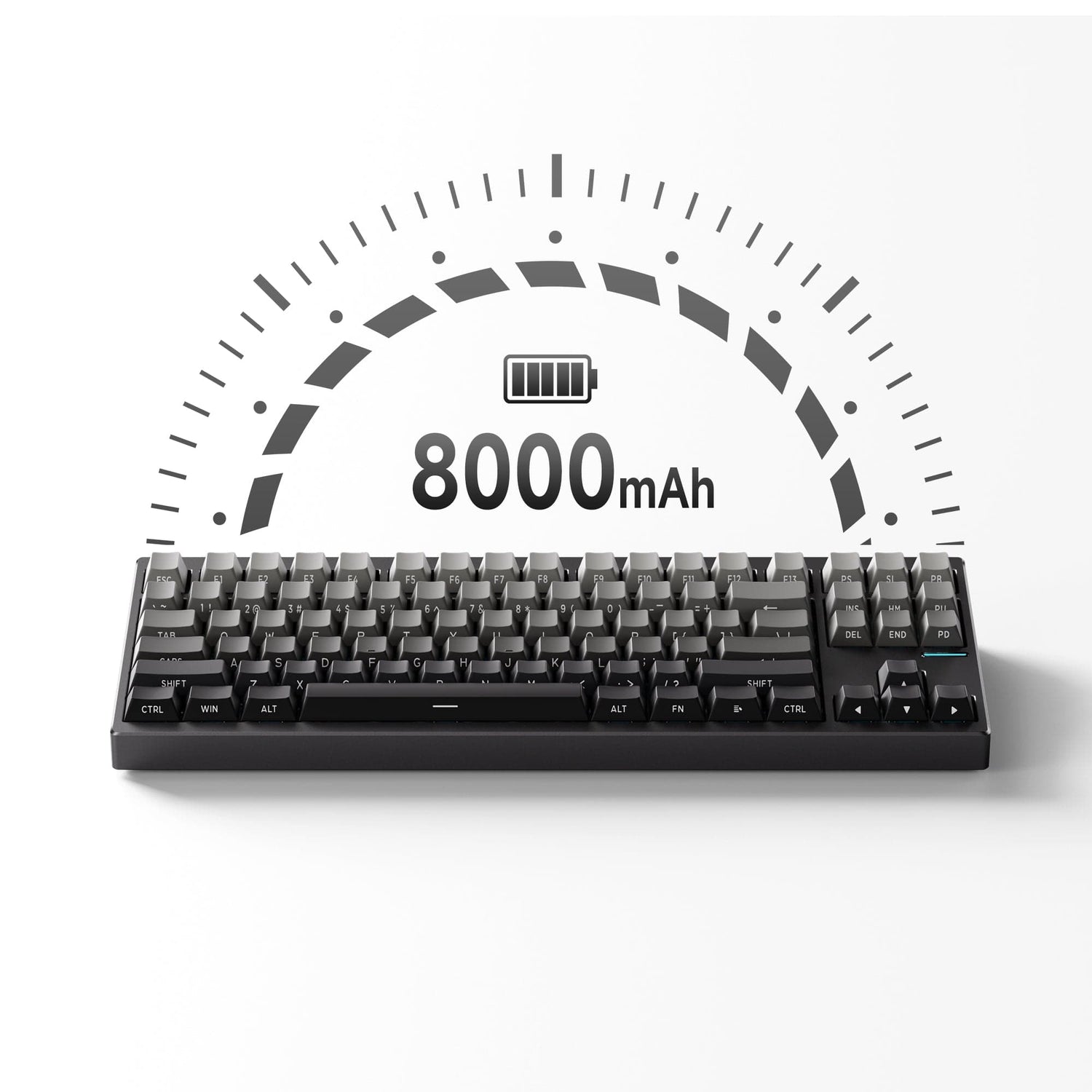 High-End Custom Mechanical Keyboard MCHOSE GX87S with 8000mAh Battery – NMPC India