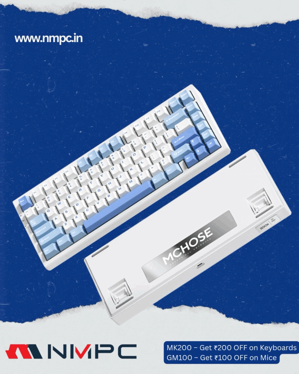 NMPC Launched Mchose Products in India. Official Mchose Partner In India