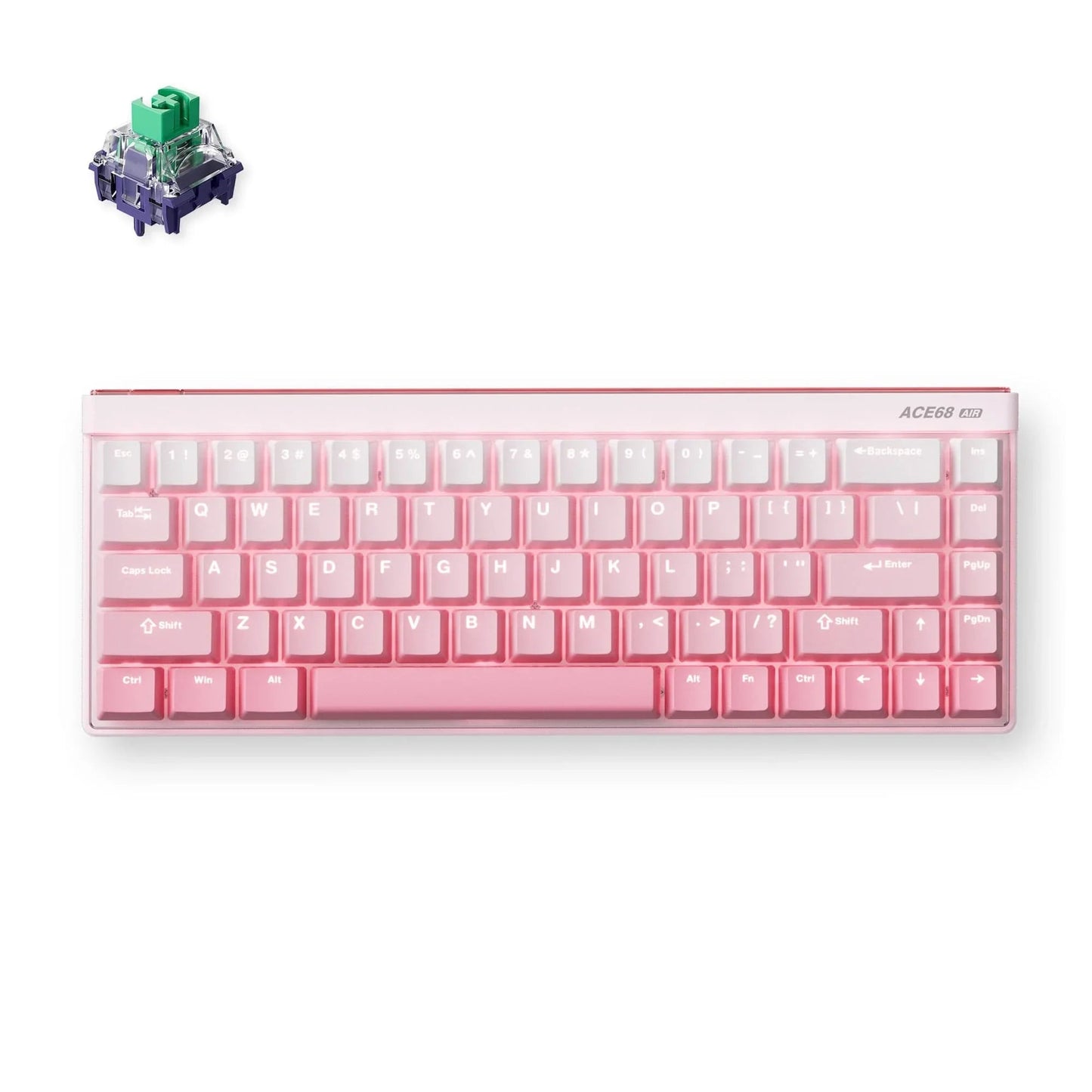 MCHOSE Ace 68 Air gaming keyboard with north-facing RGB lighting – NMPC Official India