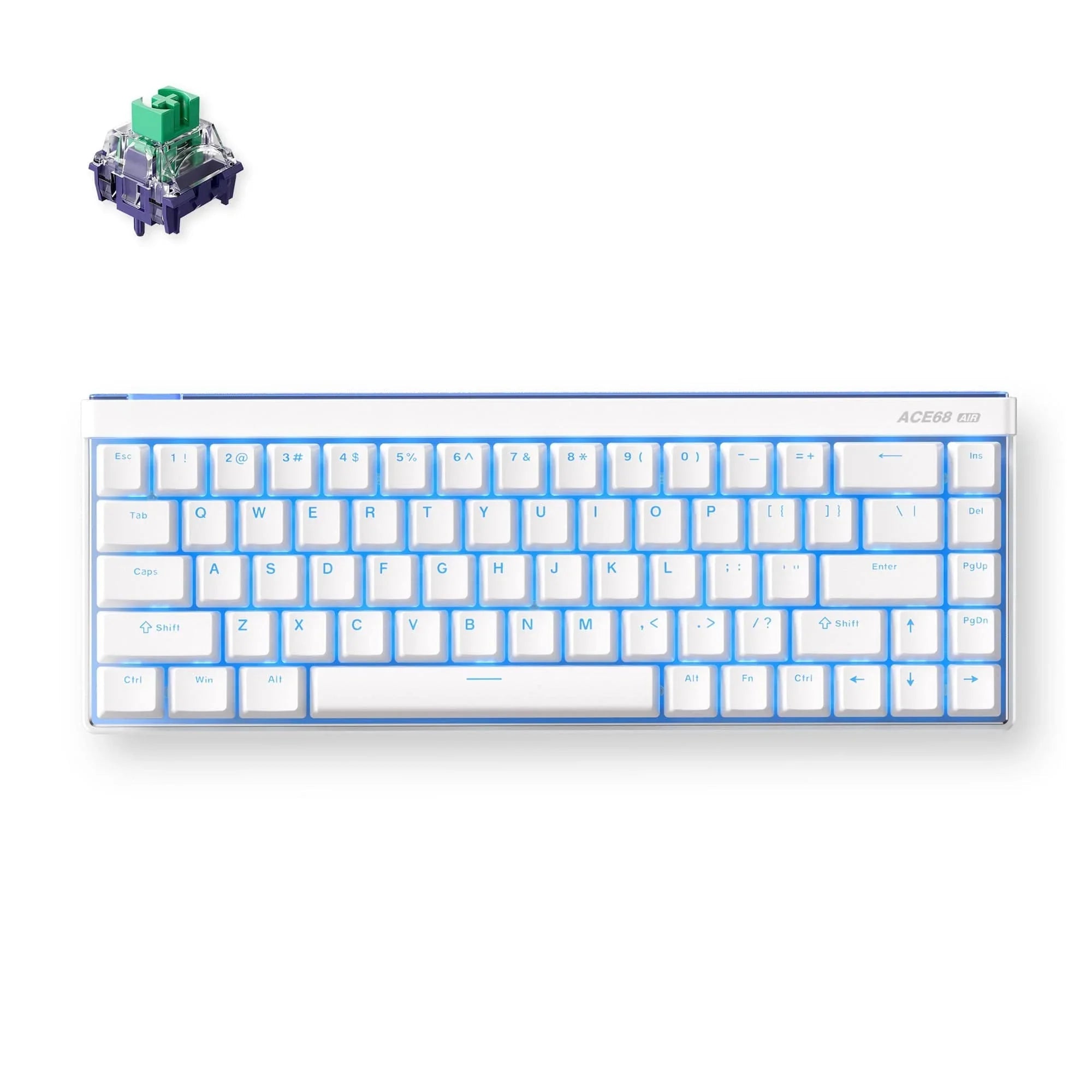 mahalon。 MCHOSE Ace 68 Hall Effect Magnetic Switch Gaming Keyboard –  GenesisPC