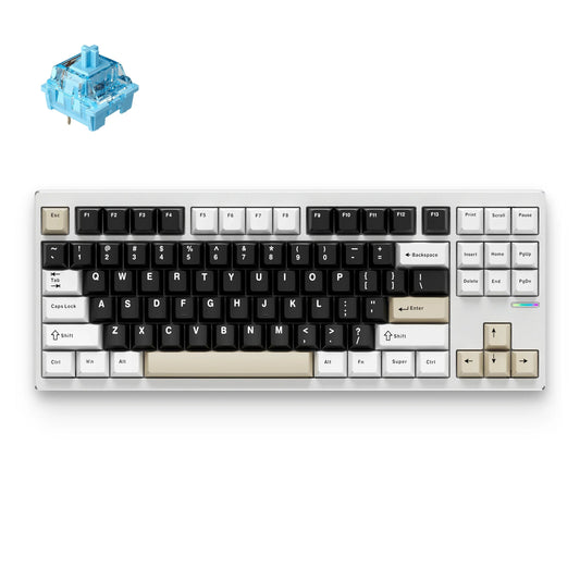 High-Performance Aluminum Mechanical Keyboard MCHOSE GX87S for Gaming – NMPC India