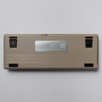 WOMIER QK87 TKL QMK/VIA SUPPORT WIRELESS KEYBOARD WITH MULTIMEDIA DISPLAY