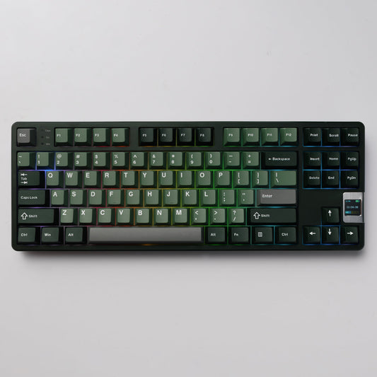 WOMIER QK87 TKL QMK/VIA SUPPORT WIRELESS KEYBOARD WITH MULTIMEDIA DISPLAY