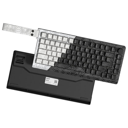 WOMIER Q75 75% VIA SUPPORT GASKET MOUNTED WIRELESS KEYBOARD WITH KNOB