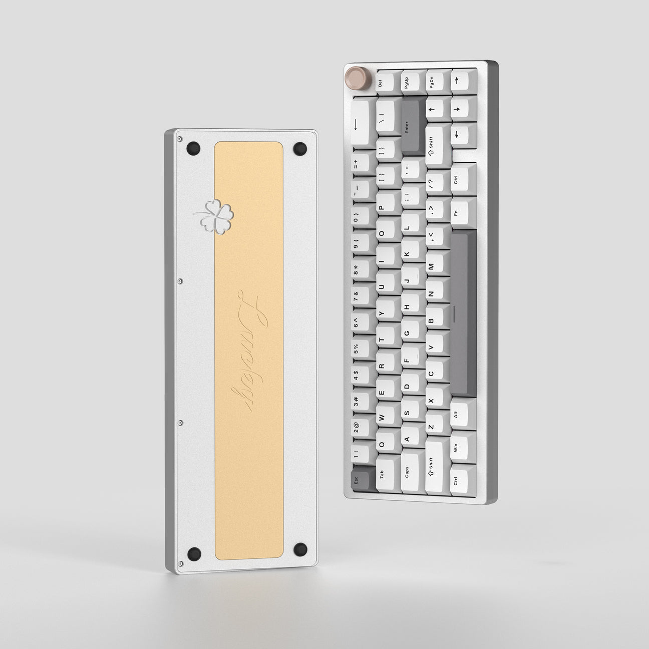 WOMIER SK65 65% GASKET MOUNTED WIRELESS ALUMINUM KEYBOARD WITH KNOB