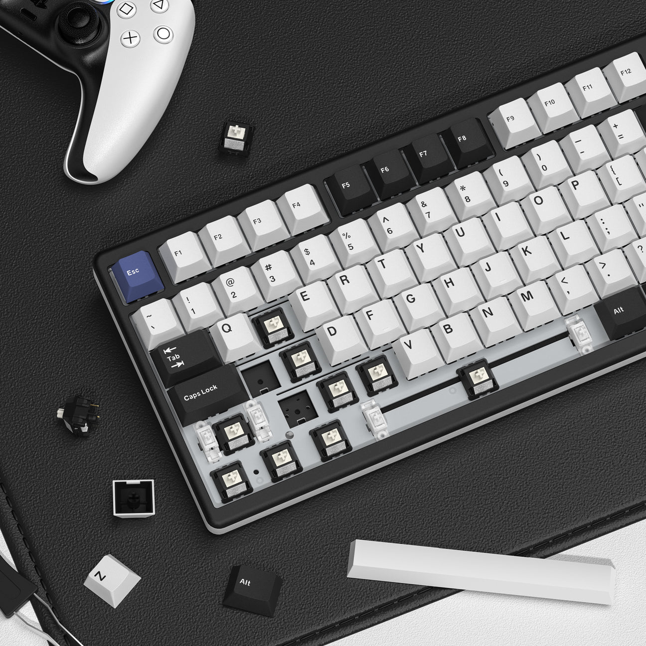 WOMIER SK71 PRO 75% VIA SUPPORT WIRELESS ALUMINUM MECHANICAL KEYBOARD