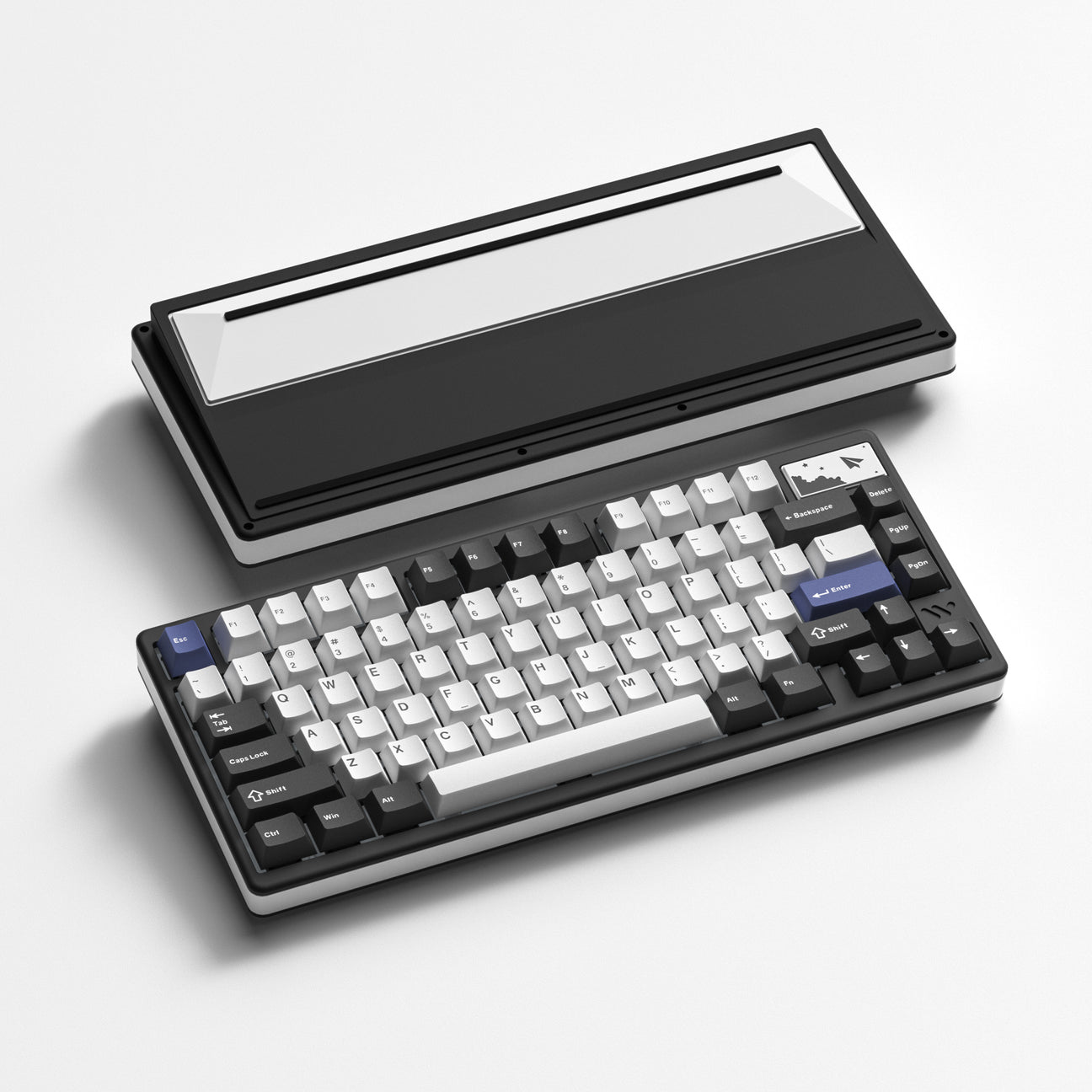 WOMIER SK71 PRO 75% VIA SUPPORT WIRELESS ALUMINUM MECHANICAL KEYBOARD