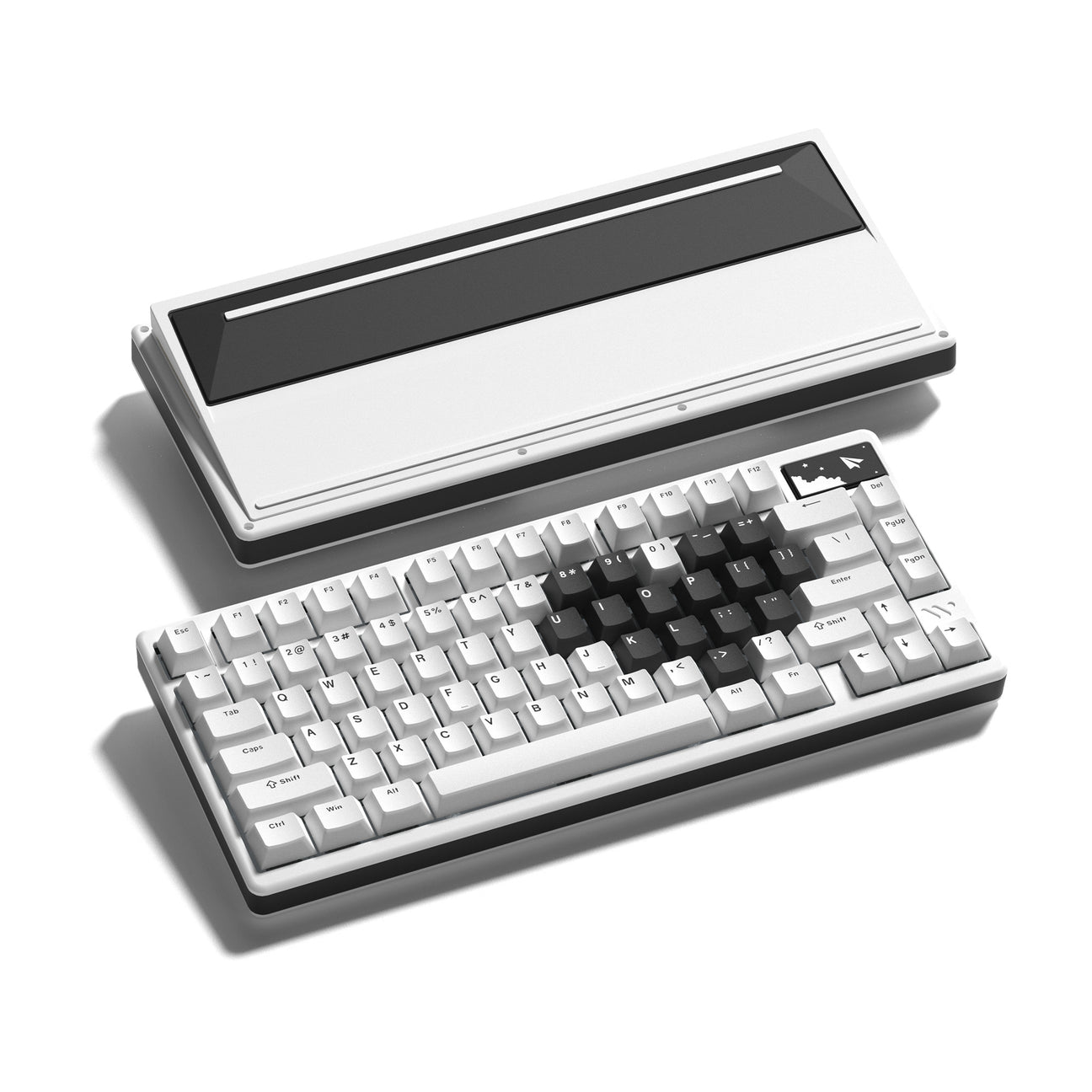 WOMIER SK71 PRO 75% VIA SUPPORT WIRELESS ALUMINUM MECHANICAL KEYBOARD