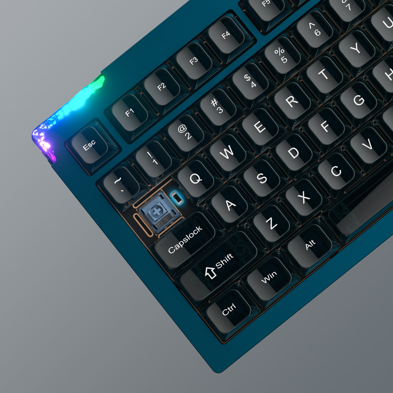 WOMIER SK87 TKL QMK/VIA SUPPORT WIRELESS ALUMINUM CUSTOM KEYBOARD