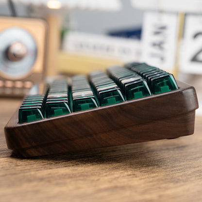 WOMIER WD75 75% VIA SUPPORT WIRELESS WOODEN KEYBOARD