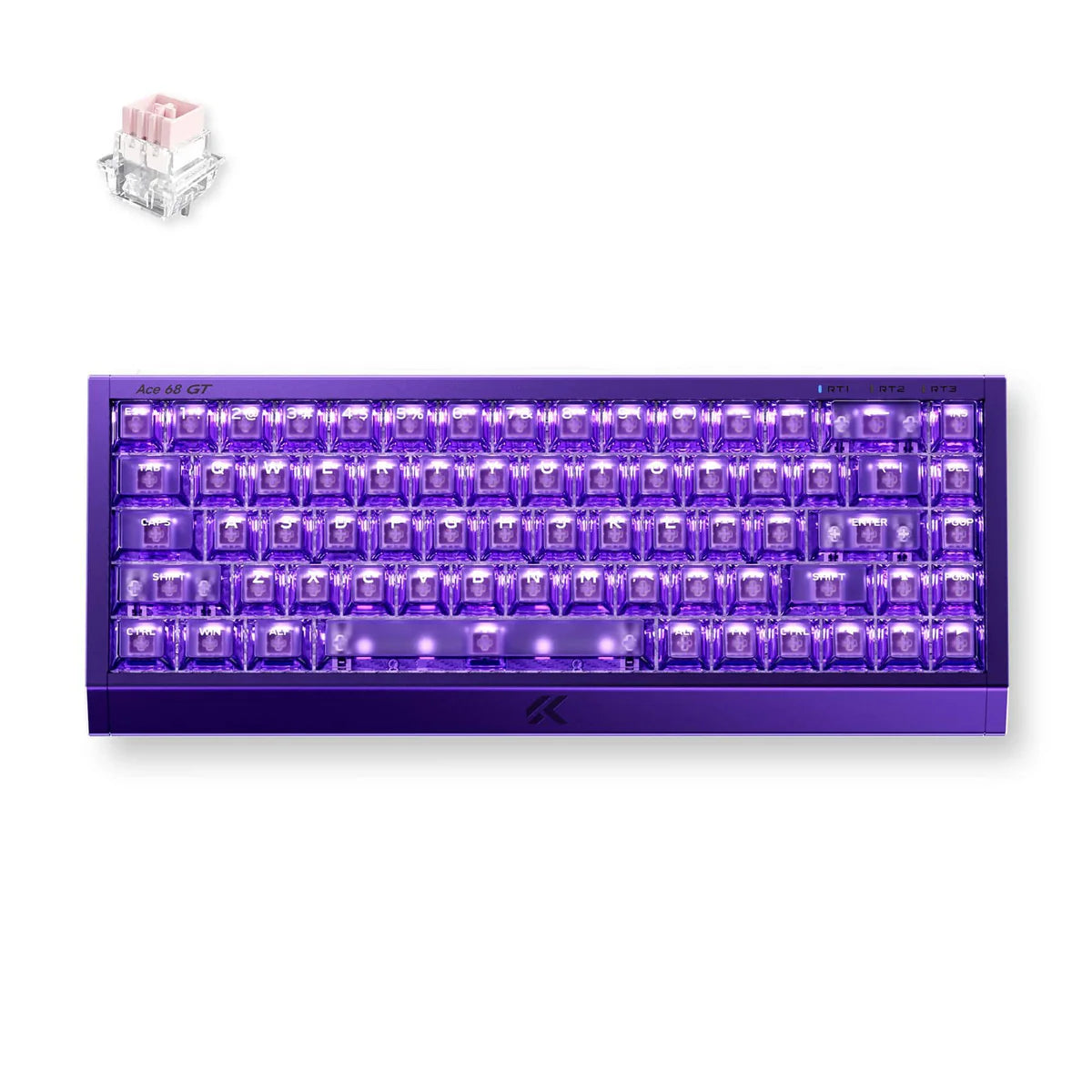 MCHOSE Ace 68 GT Full-aluminum Esports Hall Effect Keyboard