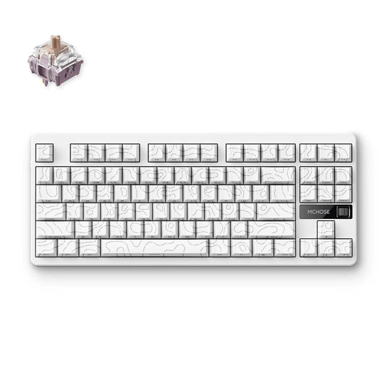 MCHOSE G87 Wireless Gasket Mount Custom Mechanical Keyboard Sale price