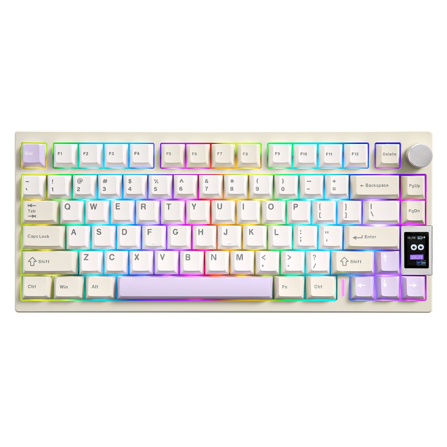 YUNZII AL80 QMK/VIA Aluminum LCD Mechanical Keyboard – NMPC INDIA YUNZII AL80 QMK/VIA Aluminum LCD Mechanical Keyboard – NMPC INDIA