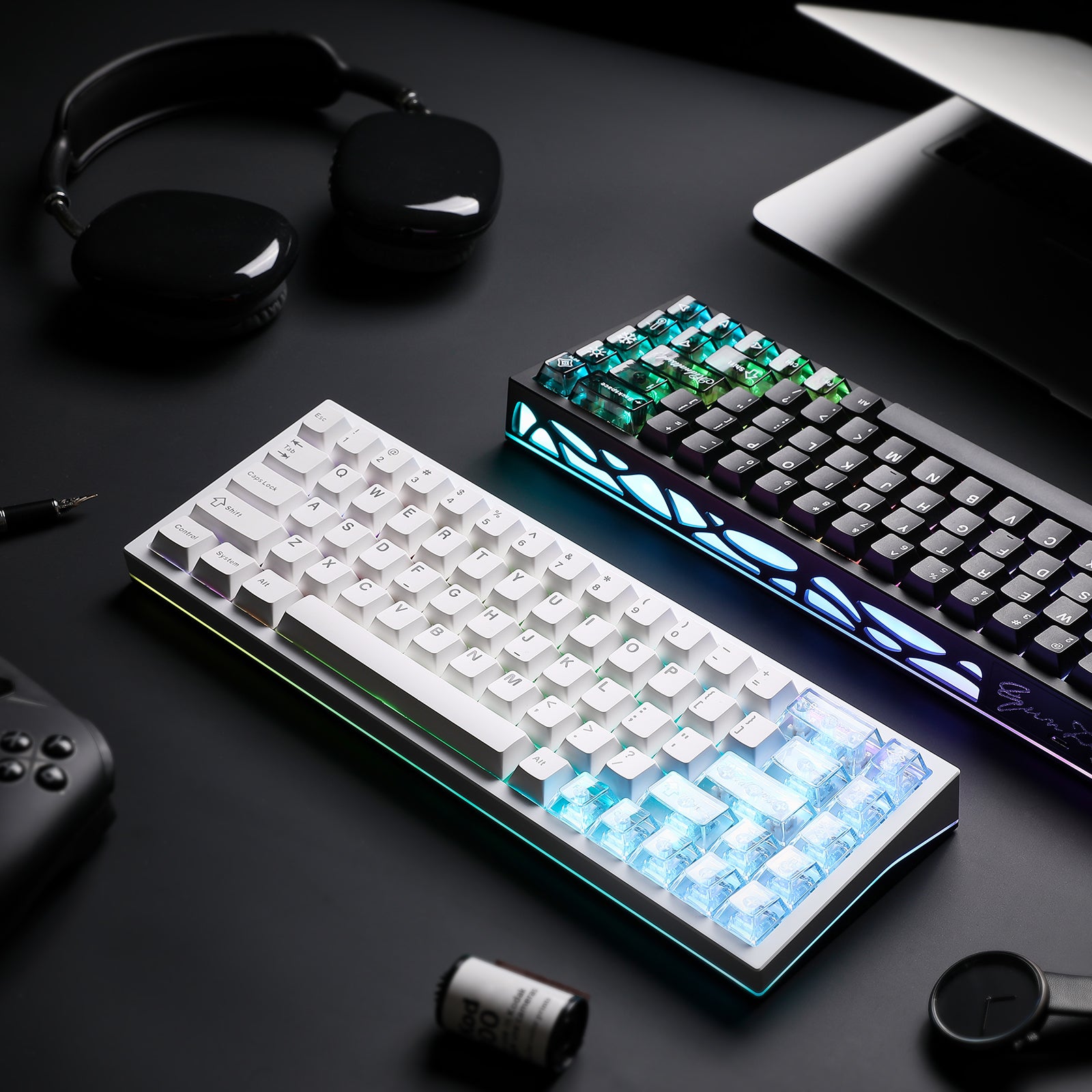 YUNZII AL65 QMK/VIA Custom Hollow Mechanical Keyboard – NMPC INDIA