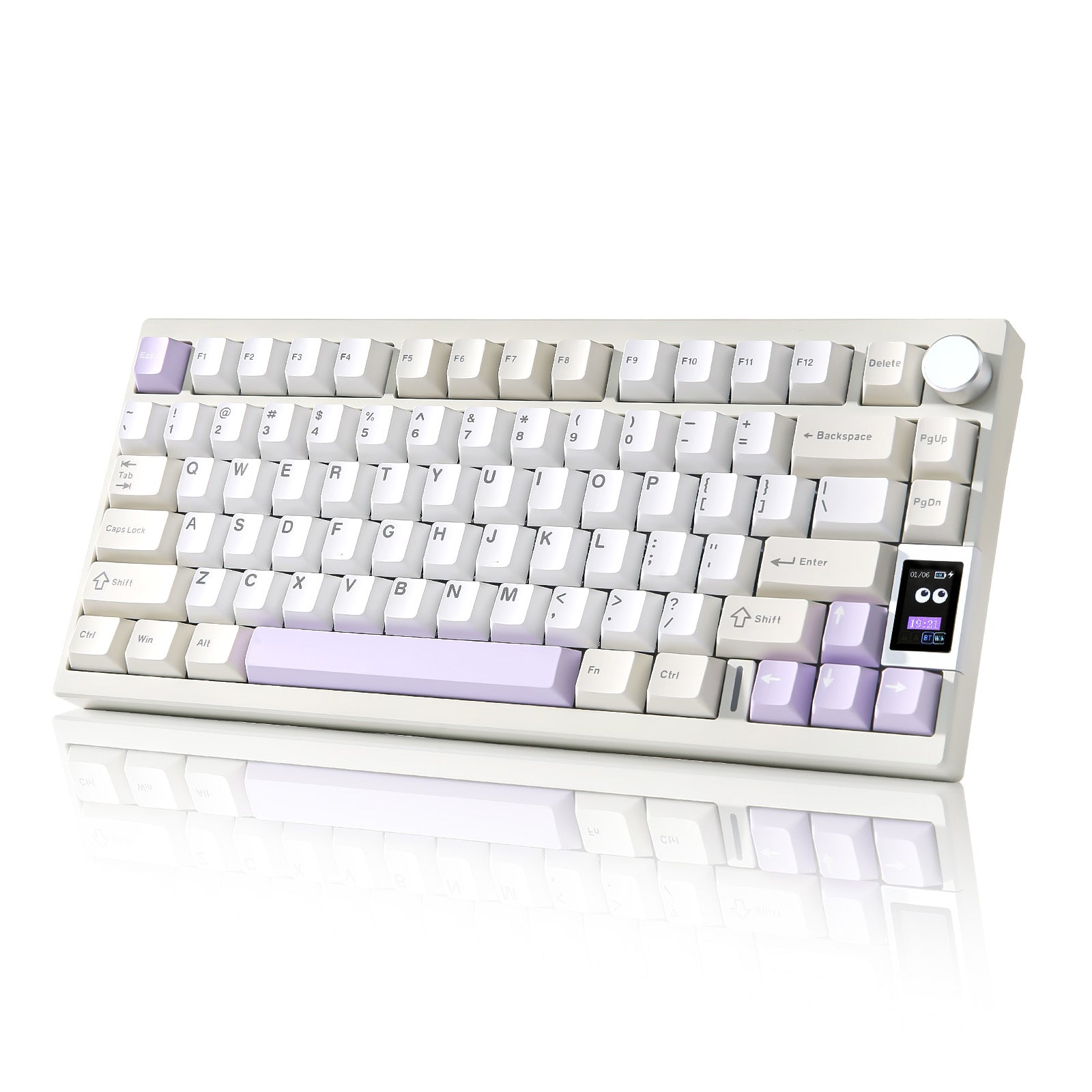 キーボード yunzii AL80 YUNZII AL80 QMK/VIA Aluminum LCD Mechanical Keyboard – YUNZII KEYBOARD