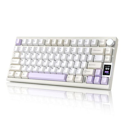 YUNZII AL80 QMK/VIA Aluminum LCD Mechanical Keyboard