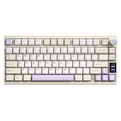 YUNZII AL80 QMK/VIA Aluminum LCD Mechanical Keyboard