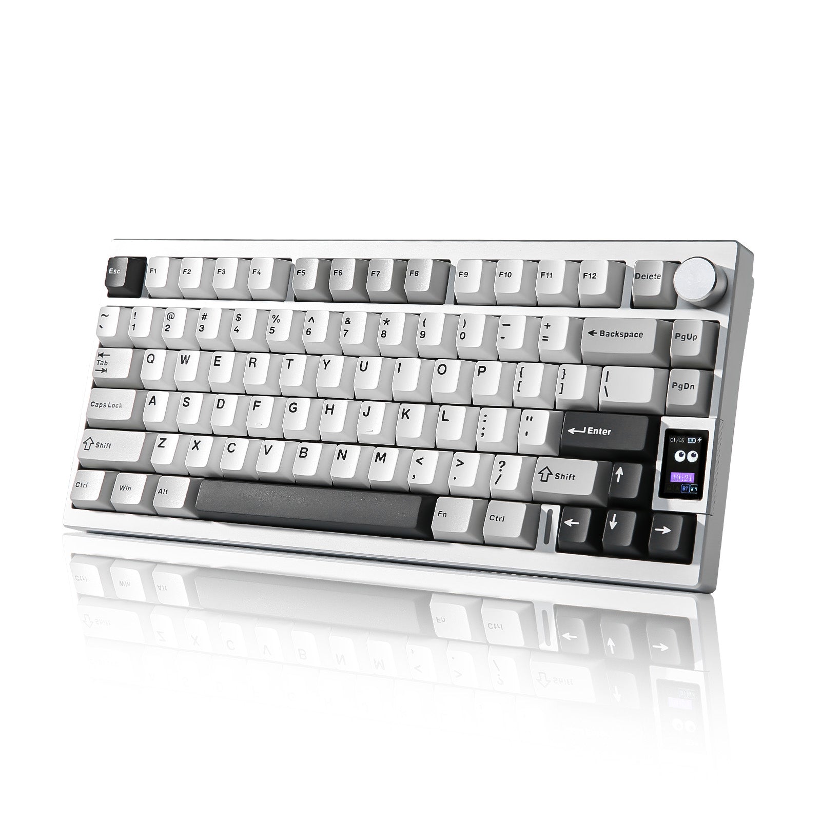 YUNZII AL80 QMK/VIA Aluminum LCD Mechanical Keyboard – NMPC INDIA