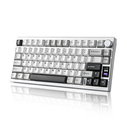 YUNZII AL80 QMK/VIA Aluminum LCD Mechanical Keyboard