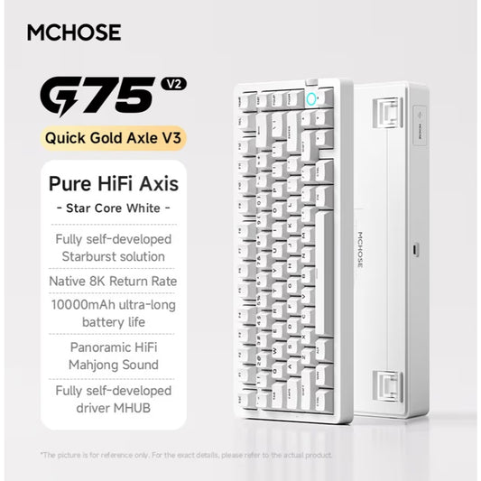 MCHOSE G75 V2 Wireless Mechanical Keyboard