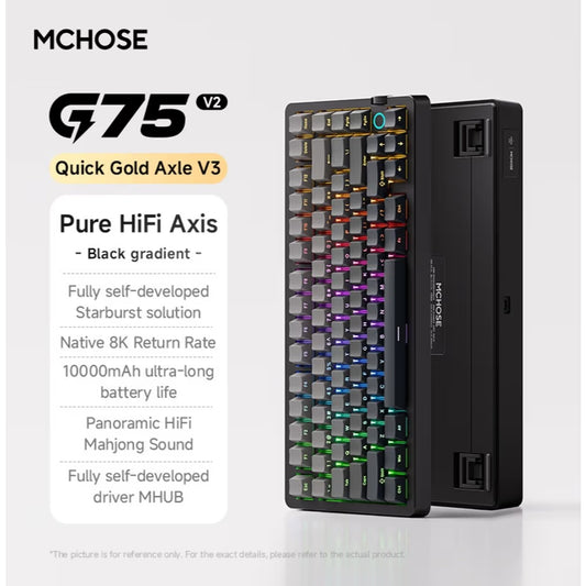 MCHOSE G75 V2 Wireless Mechanical Keyboard