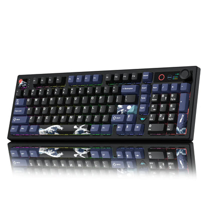 Womier L98 98% Wireless Mechanical Keyboard with TFT Screen & Knob