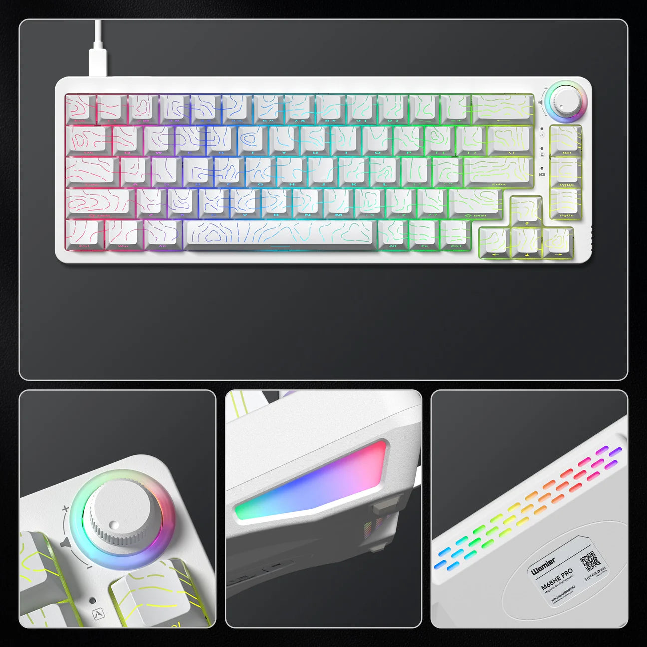 Womier M68HE Pro Hall Effect Gaming Keyboard
