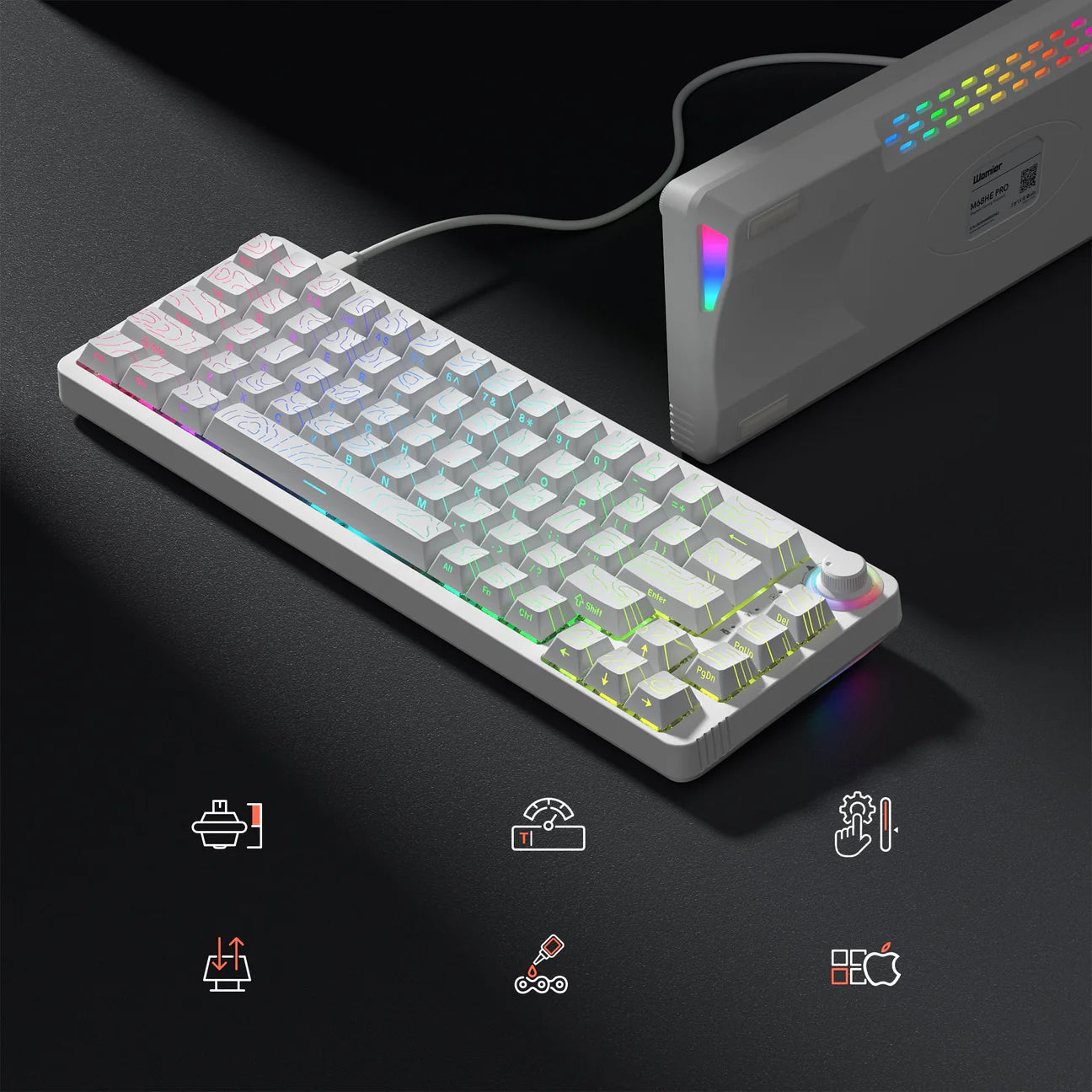 Womier M68HE Pro Hall Effect Gaming Keyboard