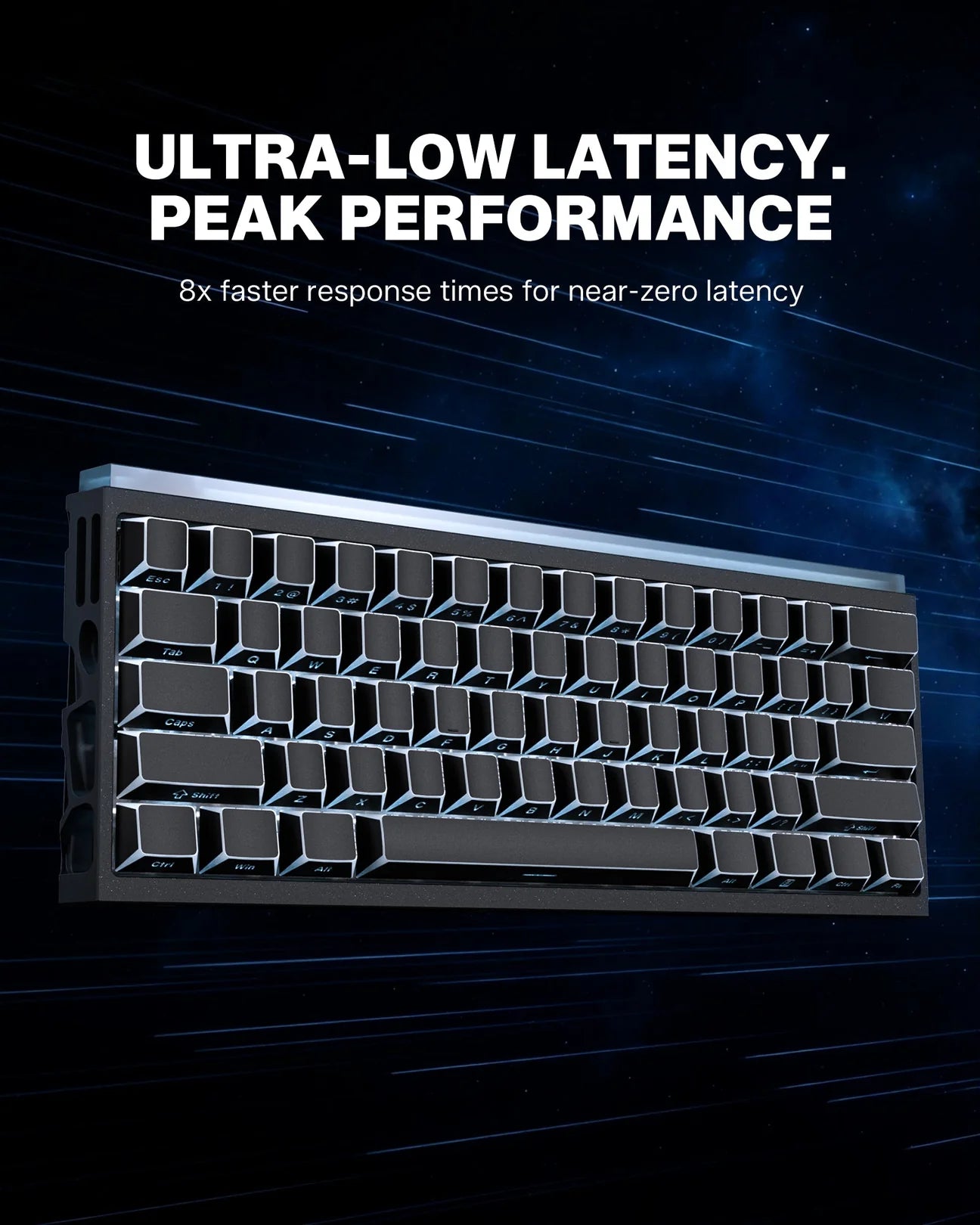 Womier SK61 HE Hall Effect Wireless Gaming Keyboard