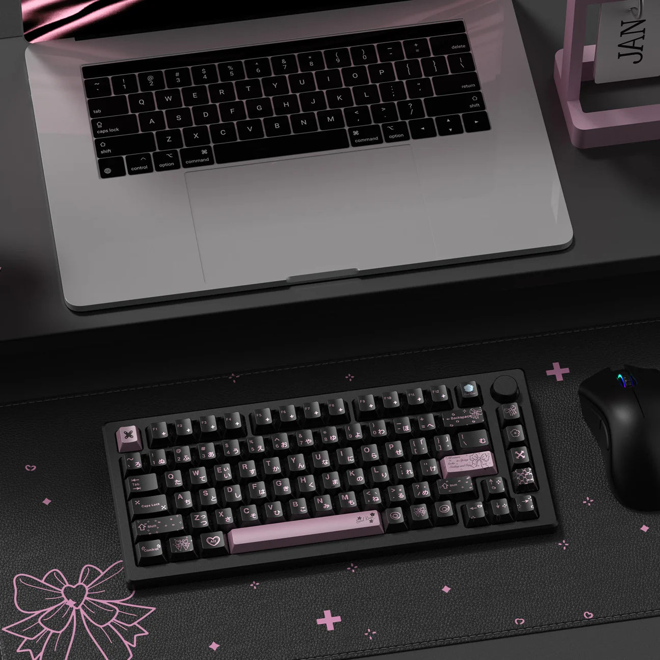 Womier Spring Scenery Cherry Profile PBT 112 Keycaps Set