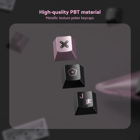 Womier Spring Scenery Cherry Profile PBT 112 Keycaps Set